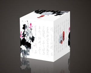 包袋印刷——荷花烟灰缸